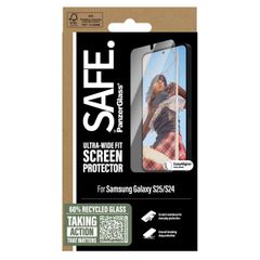 SAFE by PanzerGlass Ultra-Wide Fit Screenprotector incl. applicator Samsung Galaxy S24