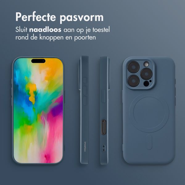 imoshion Color Backcover met MagSafe Apple iPhone 16 Pro Max - Donkerblauw