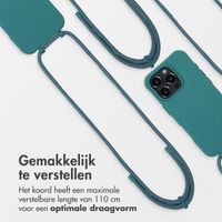 imoshion Color Backcover met afneembaar koord MagSafe Apple iPhone 16 Pro - Donkergroen