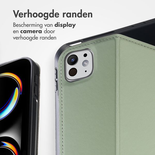 Accezz Classic Tablet Case Apple iPad Pro 13 (2025) M5 / (2024) M4 - Groen