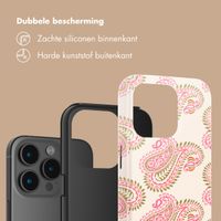 Selencia Vivid Backcover Apple iPhone 15 Pro - Paisley Blush
