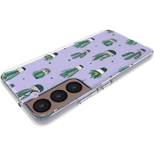 imoshion Design hoesje Samsung Galaxy S22 - Cactus - Groen