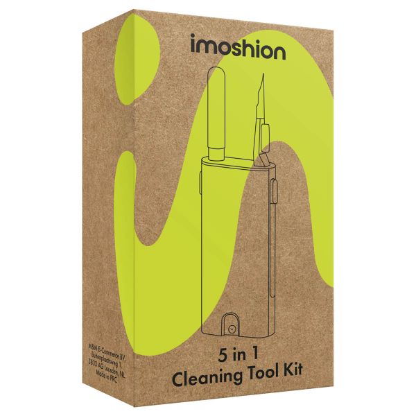 imoshion 5 in 1 Cleaning Tool Kit - AirPods 5 in 1 Cleaning Kit - Schoonmaaktool voor AirPods, smartphones en oordopjes