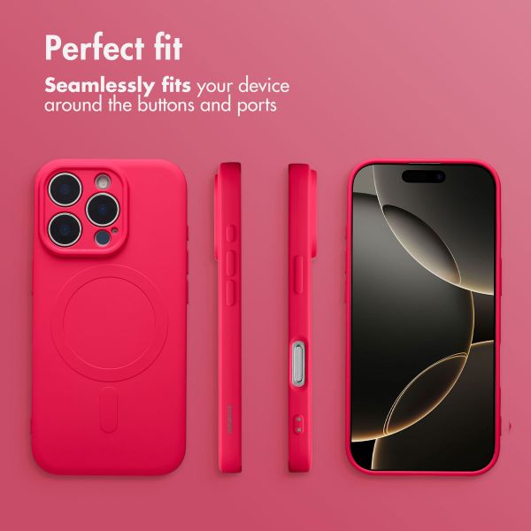 imoshion Colour Back Cover with MagSafe Apple iPhone 16 Pro Max - Neon Pink