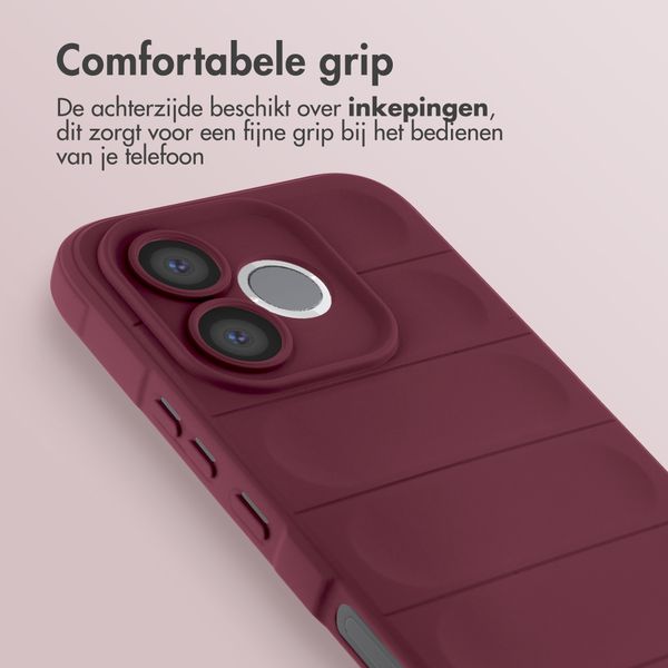 imoshion EasyGrip Backcover Honor 600 Lite - Aubergine