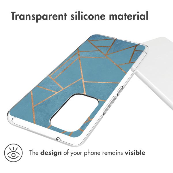 imoshion Design hoesje Samsung Galaxy A53 - Blue Graphic