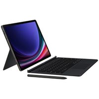 Samsung Originele Book Cover Keyboard Galaxy Tab S10 Plus / Tab S9 FE Plus / Tab S9 Plus - Zwart