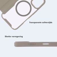imoshion Transparante Bookcase met MagSafe Apple iPhone 16 - Beige