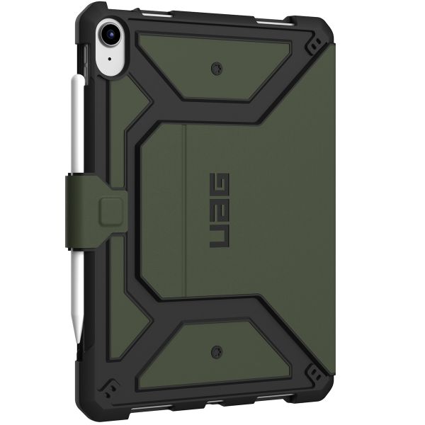 UAG Metropolis Bookcase iPad 10 (2022) 10.9 inch - Groen