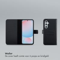 Selencia Olyn Uitneembare Bookcase met MagSafe Samsung Galaxy S24 FE - Zwart