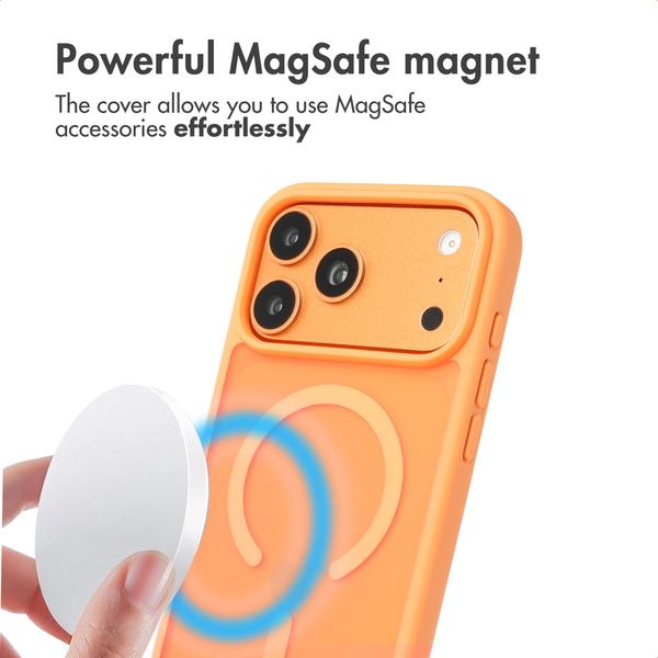 imoshion Colour Guard Back Cover with MagSafe Apple iPhone 17 Pro Max - Orange