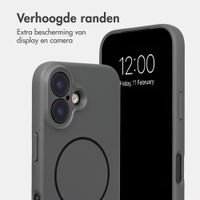 Accezz Grip Backcover met MagSafe Apple iPhone 17 - Grijs