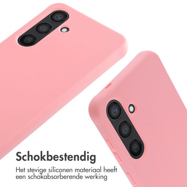 imoshion Siliconen hoesje met koord Samsung Galaxy S24 - Roze