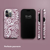 Selencia Vivid Tough Backcover iPhone 15 Pro Max - Trippy Swirl Dark Rose