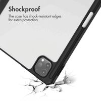 imoshion Trifold Hard Case Book Cover Apple iPad Pro 12.9 (2018/2020/2021/2022) - Black