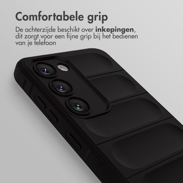 imoshion EasyGrip Backcover Samsung Galaxy S23 Plus - Zwart