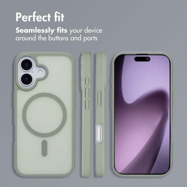 imoshion Colour Guard Back Cover with MagSafe Apple iPhone 17 - Grey