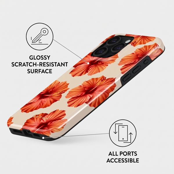 Burga Tough Case with MagSafe Apple iPhone 15 Pro - Bonita