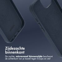 Accezz MagSafe Leather Backcover Apple iPhone 14 - Nightfall Blue