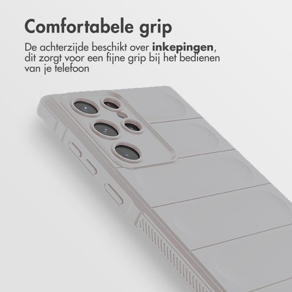 imoshion EasyGrip Backcover Samsung Galaxy S22 Ultra - Grijs