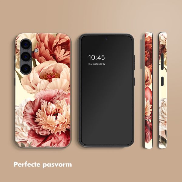 Selencia Vivid Backcover Samsung Galaxy S24 - Vintage Peony
