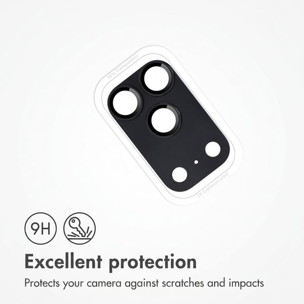 imoshion Camera Protector Glass 2-pack Apple iPhone 18 Pro / 17 Pro - Black