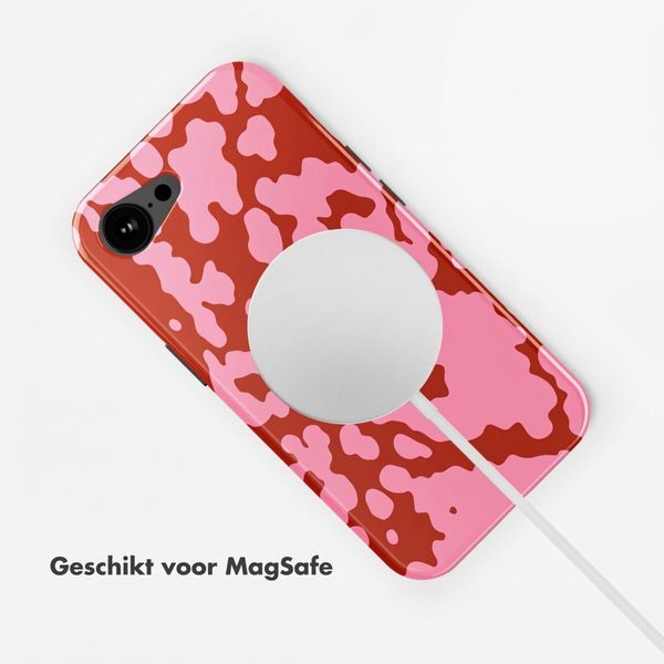 Selencia Vivid Backcover met MagSafe Apple iPhone 17e / 16e - Moo’d Blush Pink