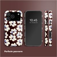 Selencia Vivid Backcover met MagSafe Apple iPhone 18 Pro / 17 Pro - Choco Flower Pop