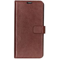 Valenta Leather Bookcase Samsung Galaxy S10 Plus - Bruin