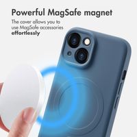 imoshion Colour Back Cover with MagSafe Apple iPhone 15 - Dark Blue