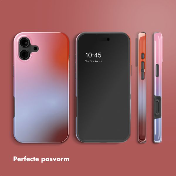 Selencia Vivid Backcover met MagSafe Apple iPhone 16 - Gradient Soft Blush
