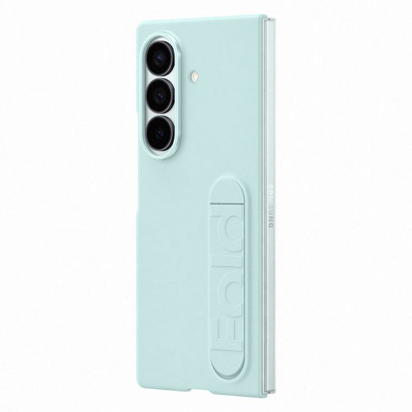 Samsung Silicone Case met stand Samsung Galaxy Z Fold 7 - Mint