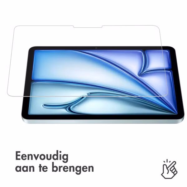 imoshion Gehard glas screenprotector Apple iPad Air 11 inch (2025) M3 / (2024) M2 / iPad 11 (2025) A16 / iPad 10 (2022)