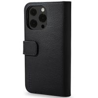 Decoded 2 in 1 Leather Detachable Wallet iPhone 13 Pro Max - Zwart