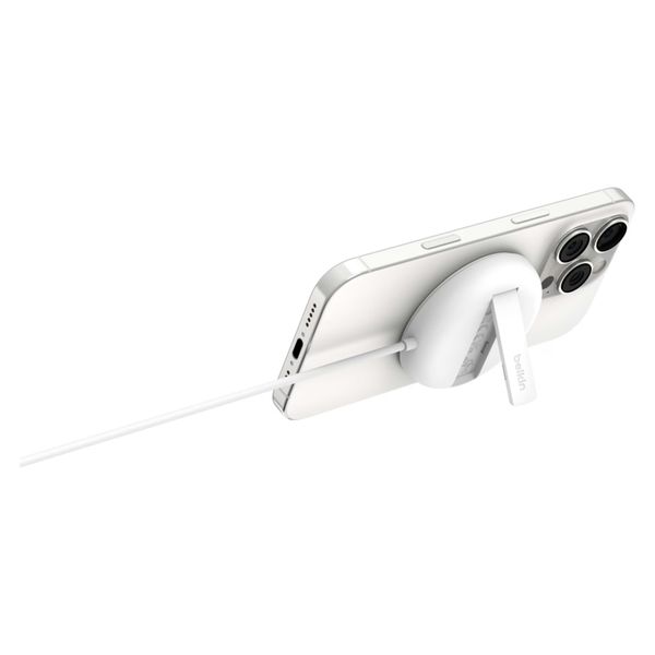 Belkin BoostCharge Pro Magnetische Oplader 15W USB-C - MagSafe en Qi2 - Wit