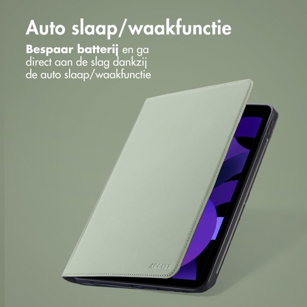 Accezz Classic Tablet Case Apple iPad Mini 7 (2024) / iPad Mini 6 (2021) - Groen