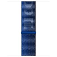 Apple Nike Sport Loop Band Apple Watch Series 1 t/m 9 / SE (38/40/41 mm) | Series 10 / 11 (42 mm) - Game Royal / Midnight Navy