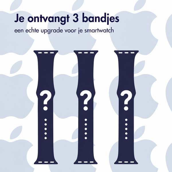 Mystery Box | 3 bandjes Apple Watch | 44/45/46/49 mm - Apple Original