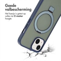 Accezz Ring Stand Backcover met MagSafe Apple iPhone 13 - Blauw