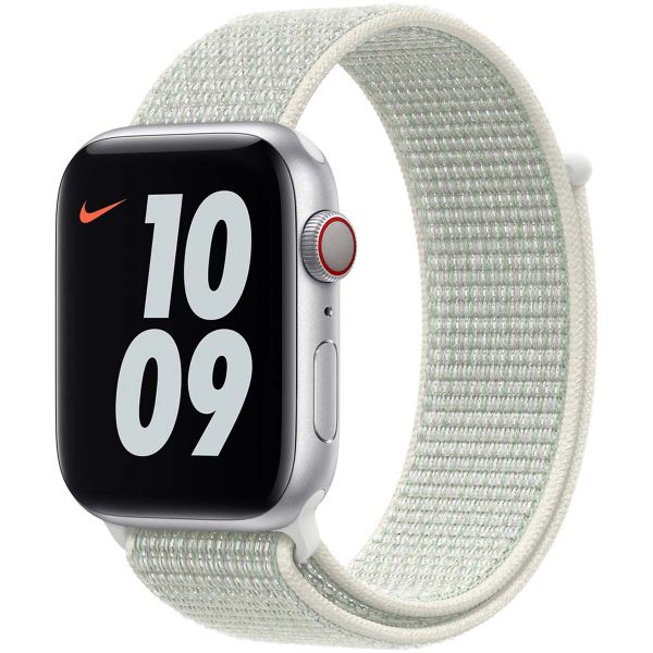 Apple Nike Sport Loop Band Apple Watch Series 1-10 / SE / Ultra (2) - 42/44/45/46/49 mm - Spruce Aura