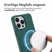 imoshion Color Backcover met afneembaar koord MagSafe Apple iPhone 15 Pro Max - Donkergroen