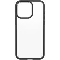 OtterBox React Backcover Apple iPhone 15 Pro Max- Transparant / Zwart