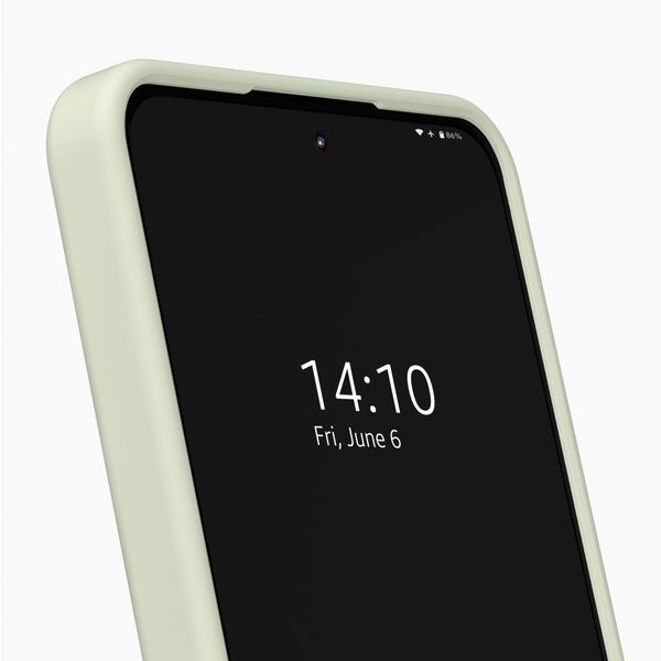 iDeal of Sweden Silicone Case met MagSafe Samsung Galaxy A37 (5G) - Sage Green