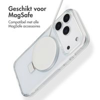 Accezz Ring Stand Backcover met MagSafe Apple iPhone 17 Pro - Transparant