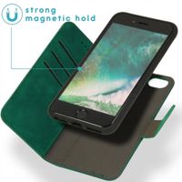 imoshion Uitneembare 2-in-1 Luxe Bookcase Apple iPhone SE (2020/2022) / 8 / 7 - Donkergroen