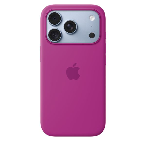 Apple Siliconenhoesje met MagSafe Apple iPhone 18 Pro - Magenta