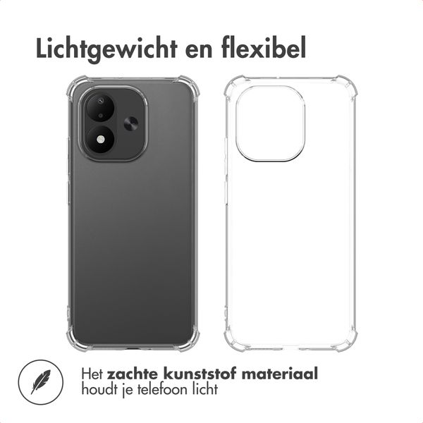 imoshion Shockproof Case Xiaomi Redmi Note 17 (5G) - Transparant