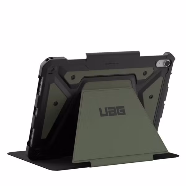 UAG Metropolis SE Bookcase Apple iPad Air 11 inch (2025) M3 / (2024) M2 / Air 5 (2022) / Air 4 (2020) - Olive