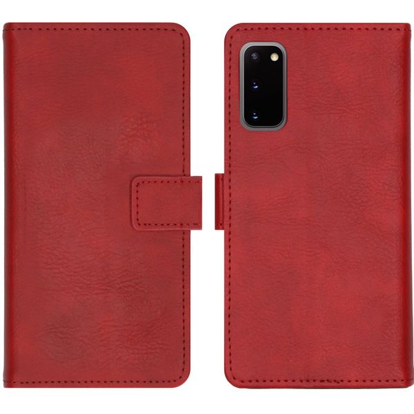 imoshion Luxe Bookcase Samsung Galaxy S20 - Rood