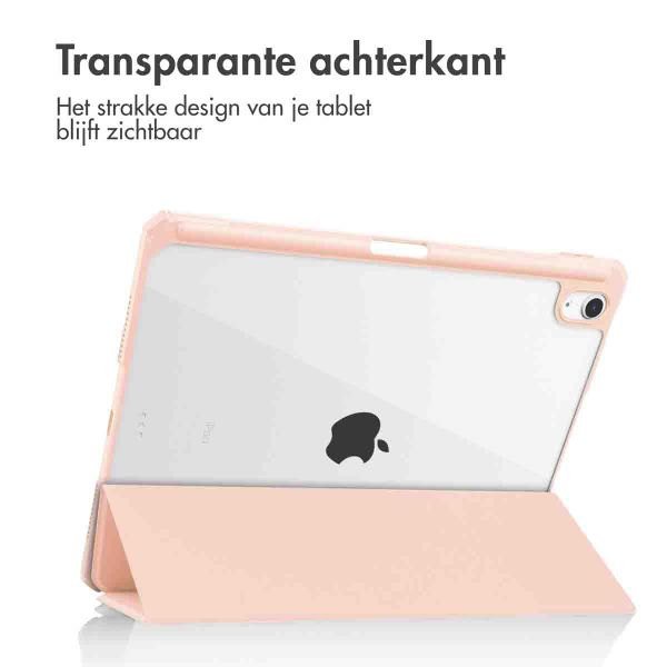 imoshion Trifold Hardcase Bookcase Apple iPad Air 11 inch (2025) M3 / (2024) M2 / Air 5 (2022) / Air 4 (2020) - Roze